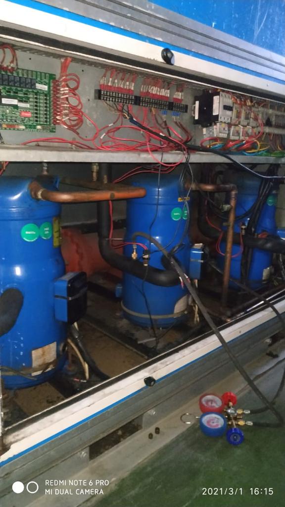 HVAC Compressor System Work